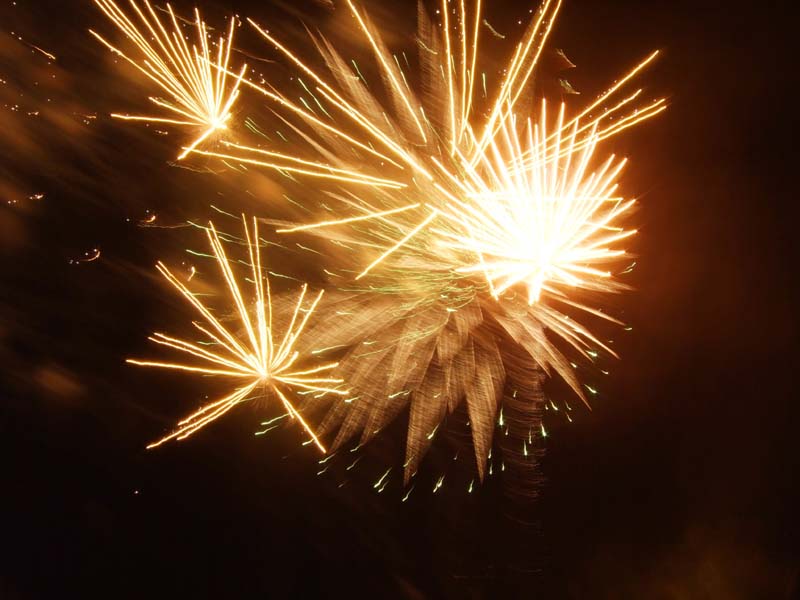 photo of fireworks